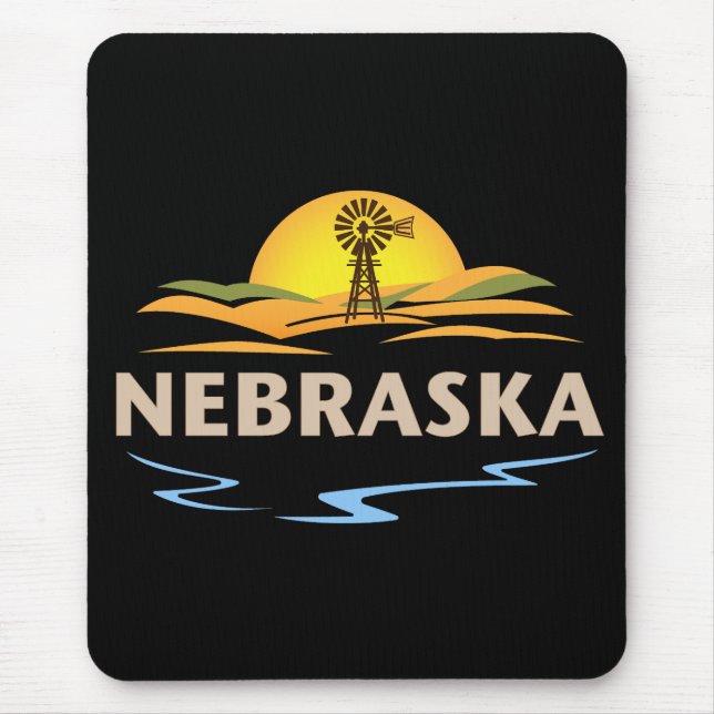Nebraska USA Mousepad (Vorne)