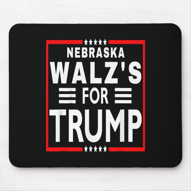 Nebraska Wheimer's Für Trump  Mousepad (Vorne)