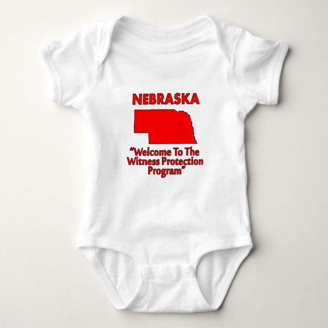Nebraska - Zeugenschutzprogramm Baby Strampler (Vorderseite)