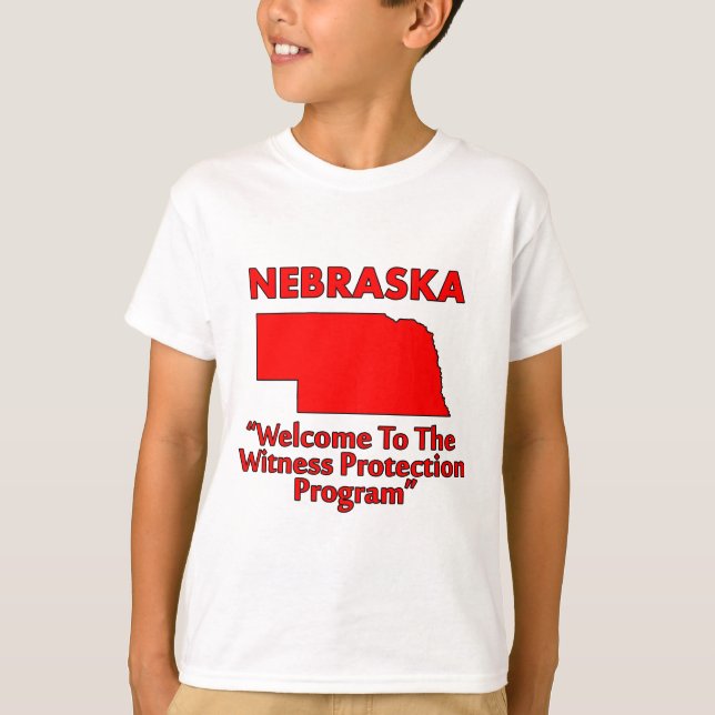 Nebraska - Zeugenschutzprogramm T-Shirt (Vorderseite)