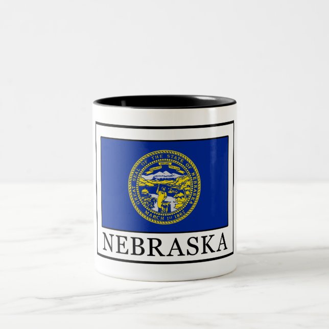 Nebraska Zweifarbige Tasse (Mittel)
