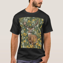 Nebraskan Weiße Schwänze Hirsch 1 T-Shirt