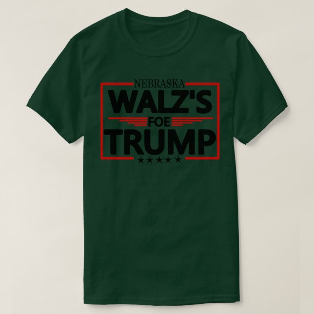 Nebraskawalzsfortrump T-Shirt (Design vorne)