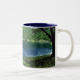 Nebst Deep Waters-Tasse Zweifarbige Tasse