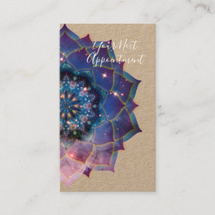 Nebula Bloom Mandala Terminkarte