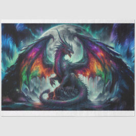 Nebula Dragon Seidenpapier