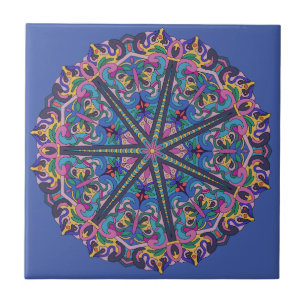 Nebula Dream Mandala Fliese