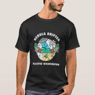 Nebula Drifter Bellevue Washington Reisen im Freie T-Shirt