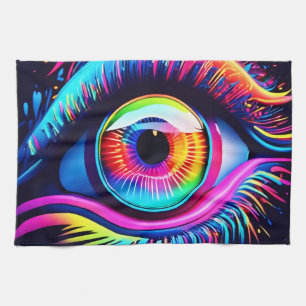 Nebula Eye Art Geschirrtuch