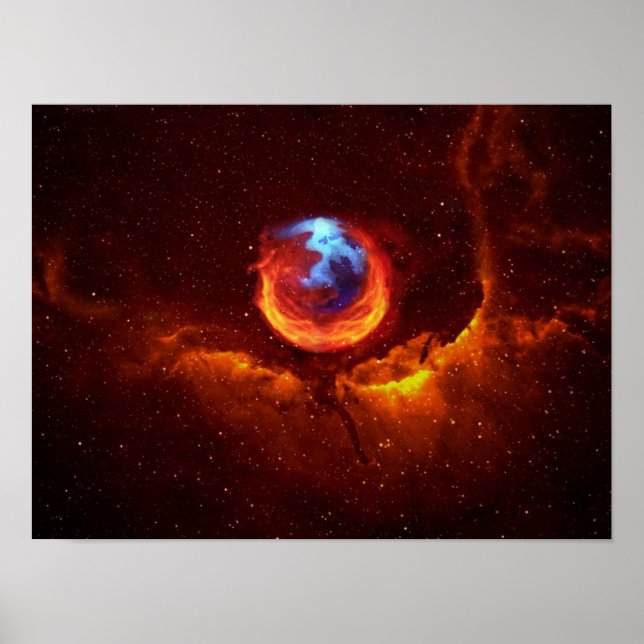 Nebula Firefox Poster (Vorne)