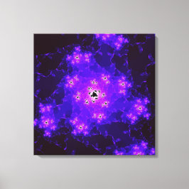 Nebula Fraktal Canvas Print Leinwanddruck