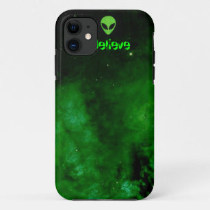 Nebula in Alien Green iPhone 5 Fall Case-Mate iPhone Hülle
