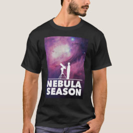 Nebula Jahreszeit Der Schwarze T - Shirt der Männe