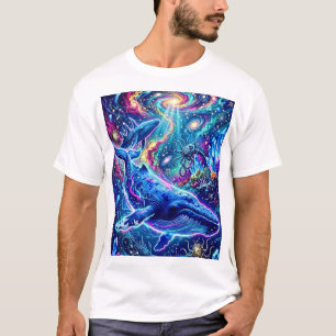 Nebula-Landschaft der kosmischen Wale T-Shirt