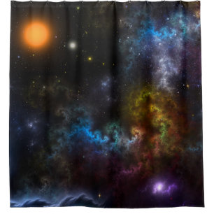 Nebula Menagerie Duschvorhang