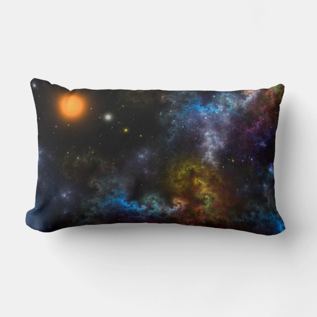 Nebula Menagerie Lendenkissen (Vorderseite)