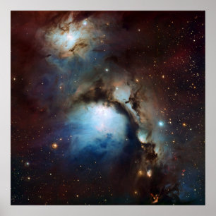 Nebula Messier 78 Weltraumastronomie Poster