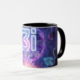 Nebula Nomads Weltraum-Astronaut Sci-Fi 3i Atla Tasse