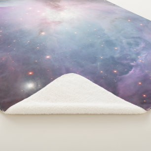 Nebula Orion Astronomie Blau Rosa violette Sterne Sherpadecke
