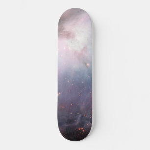 Nebula Orion Astronomisch blau-braune beige Sterne Skateboard