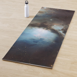Nebula Orion Astronomisch blau-braune beige Sterne Yogamatte