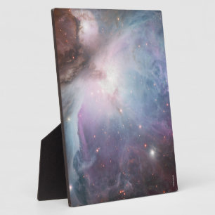 Nebula Orion Astronomy blue Pink violet sky stars Fotoplatte