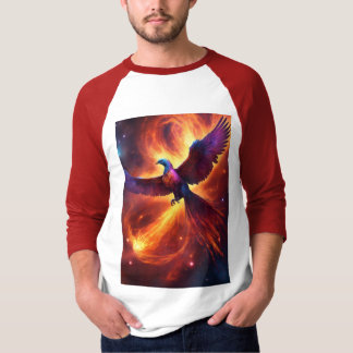 "Nebula Phoenix: Kosmischer Tanz galaktischer Flüg T-Shirt