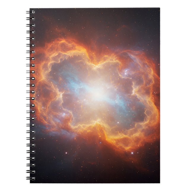 Nebula Spiral Notebook Notizblock (Vorderseite)