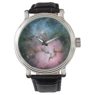 Nebula-Sterne-Galaxie-Hipster weckt coolen Naturra Armbanduhr
