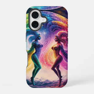 Nebula-Träume Fantasy Kosmischer Regenbogen Lieben iPhone 16 Hülle