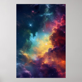 Nebulae Overture: Planetäre Tapestry Poster