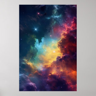 Nebulae Overture: Planetäre Tapestry Poster