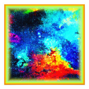 Nebulae's Regenbogen der Farben. Jetzt kaufen Fotodruck