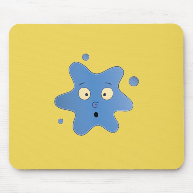 Nebulöse männliche Seele Mousepad (Vorne)