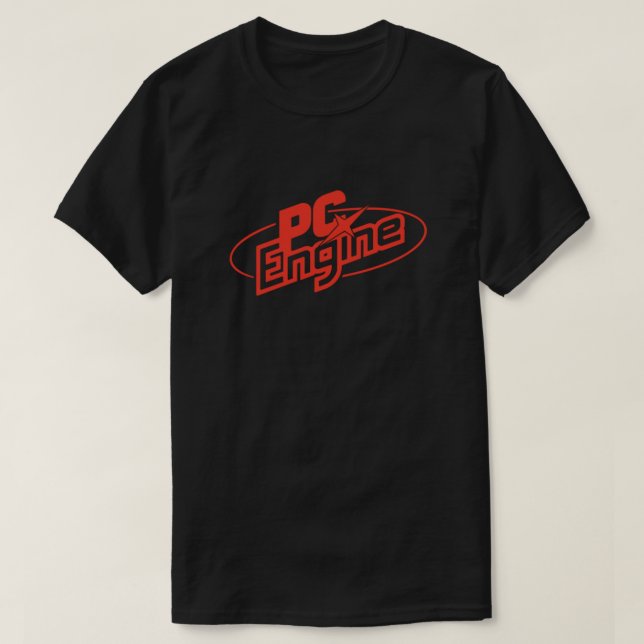 NEC PC Engine - Red Logo Essential T-Shirt (Design vorne)