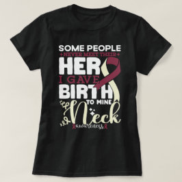 Neck Awareness, dass manche Menschen ihren Helden T-Shirt