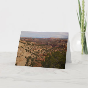 Neck Springs Trail im Canyonlands National Park Karte