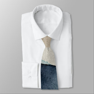 Neck Tie - Abstrakt Blue Krawatte