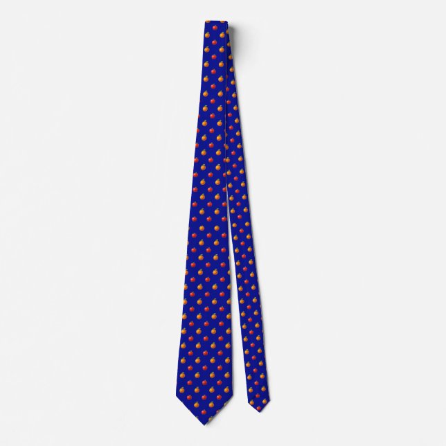 Neck Tie Äpfel und Orangen Krawatte (Vorderseite)