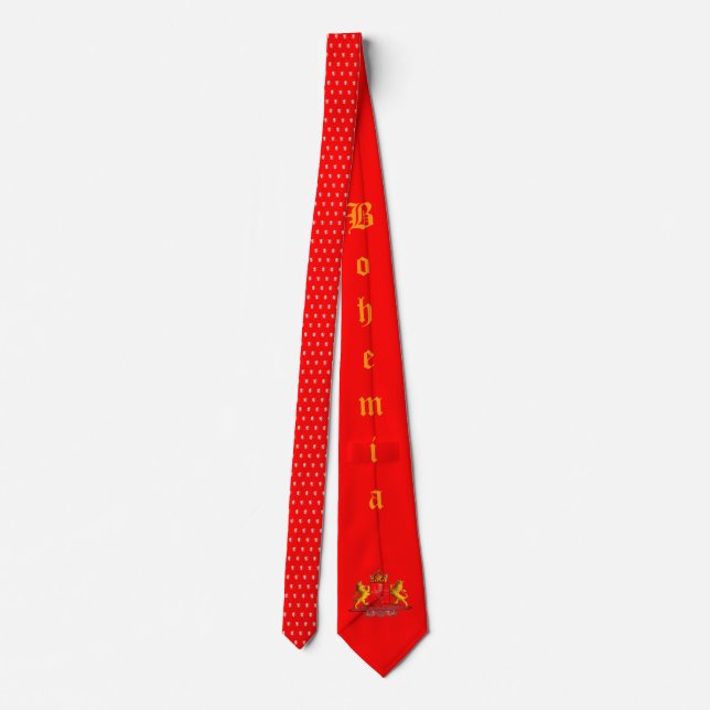 Neck tie "Bohemia" Krawatte (Rückseite)