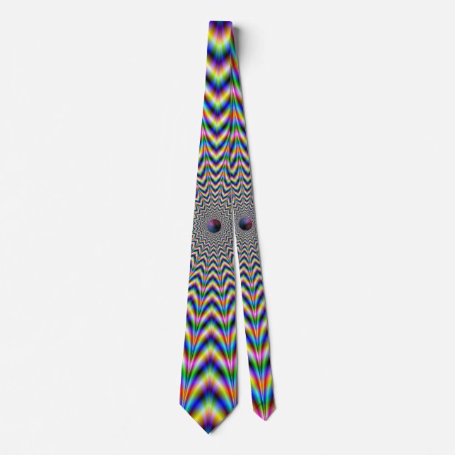 Neck Tie Brain Busting Web Krawatte (Vorderseite)