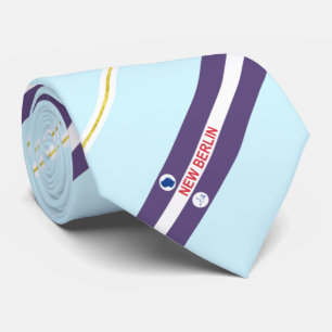 Neck Tie - Die neue Stadt Berlin (Wisconsin) Krawatte