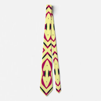 Neck Tie, ein mehrfarbiges Stoffmuster-Design Krawatte