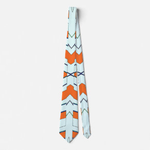 Neck Tie, ein mehrfarbiges Stoffmuster-Design Krawatte