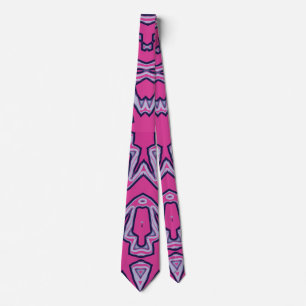 Neck Tie, ein mehrfarbiges Stoffmuster-Design Krawatte