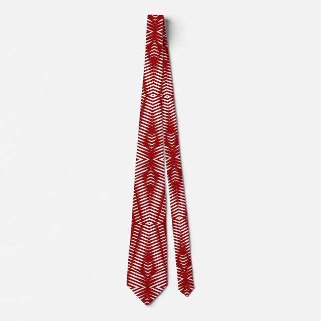 Neck Tie, ein mehrfarbiges Stoffmuster-Design Krawatte (Vorderseite)