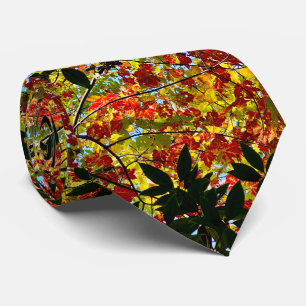 Neck Tie / Herbstmosaik Krawatte