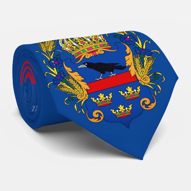 Neck Tie "Kingdom of Galicia and Lodomeria" Krawatte (Gerollt)