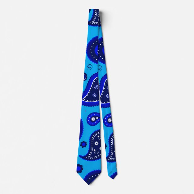 Neck Tie - Klassisches Paisley Elegance Krawatte (Vorderseite)