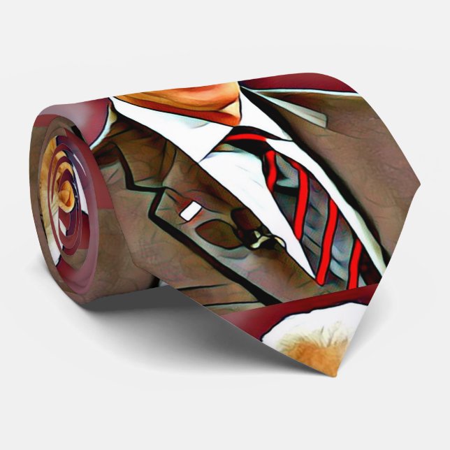 Neck Tie Krawatte (Gerollt)